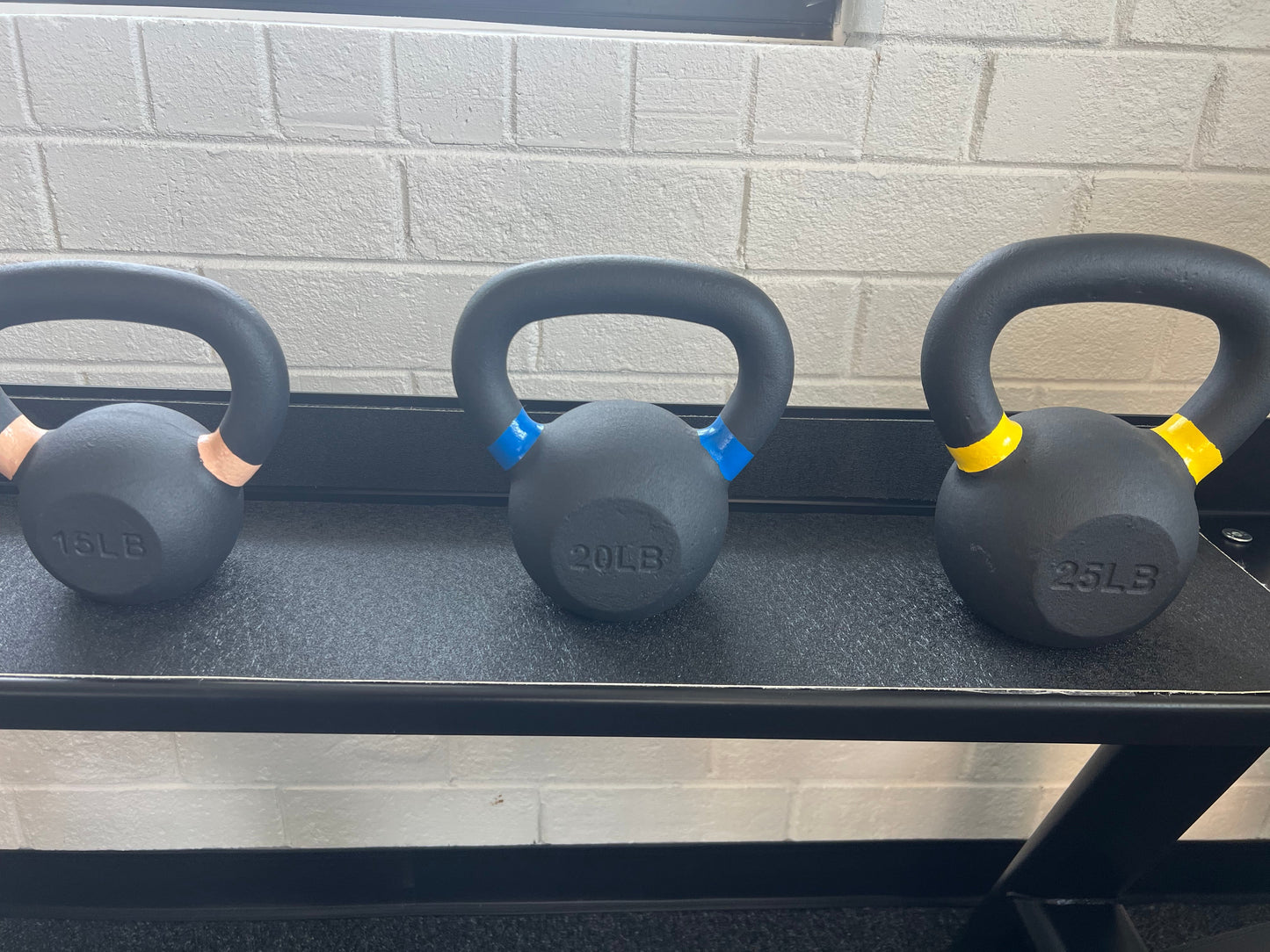 Kettlebells Set 5-50lbs With Rack