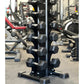 6 Pair Vertical Dumbbell Rack  (holds 5-30lb Set)