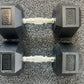 Rubber Hex Dumbbells Sets 5-50LB (550LB)