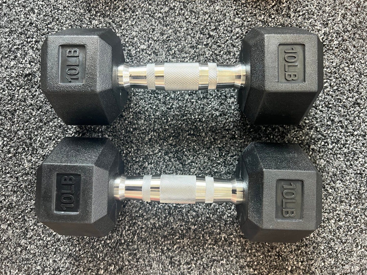 Rubber Hex Dumbbells Sets 5-100LB (2100LB)