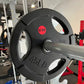 Full Set 245lbs Rubber Grip Plates