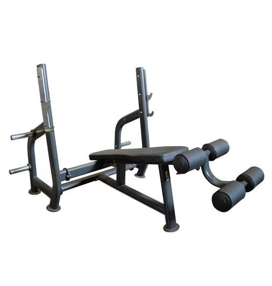 PL7326 Olympic Decline Bench Press w/Weight Holders